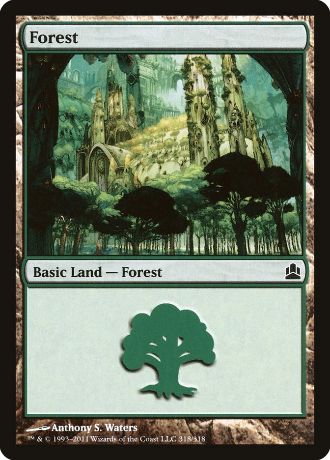 Forest (318) [Commander 2011] (CMD 318)