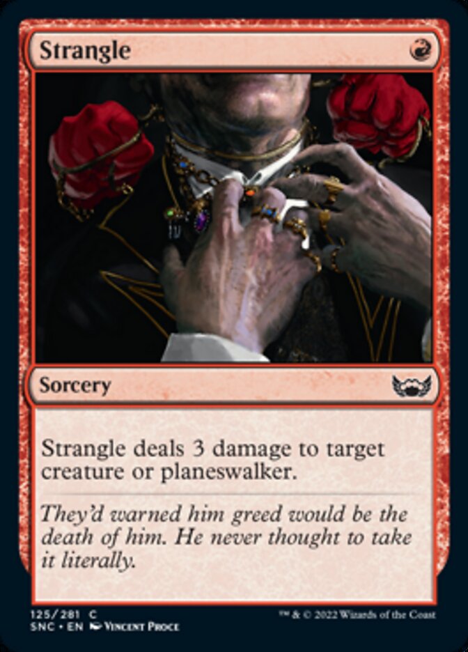 Strangle [Streets of New Capenna] (SNC 125)