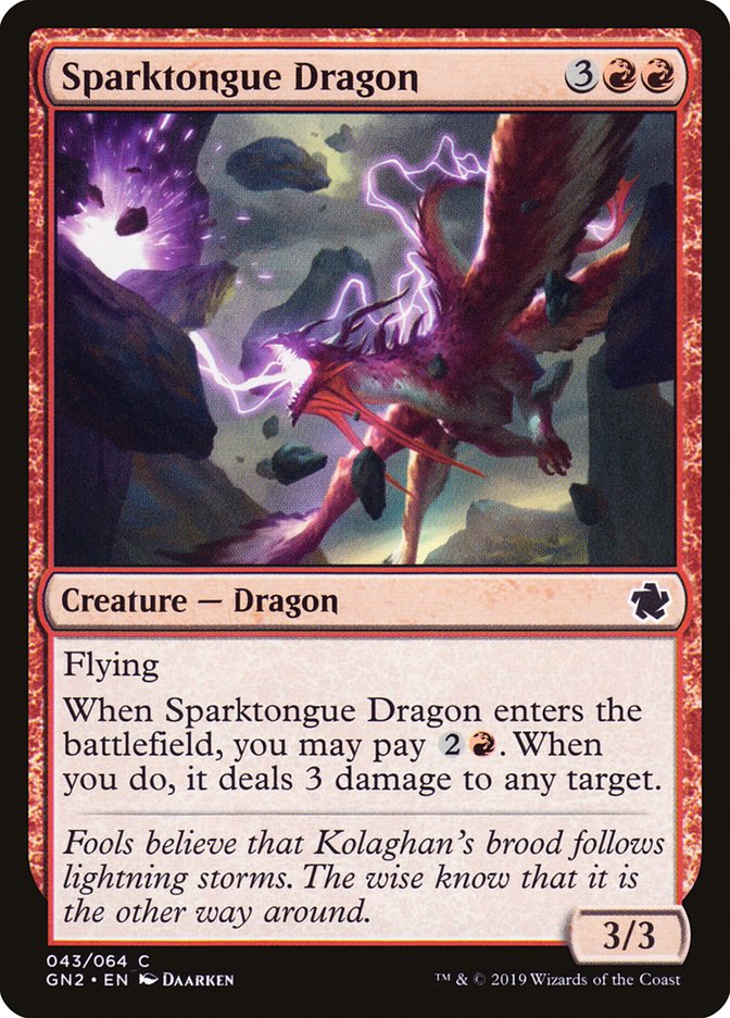 Sparktongue Dragon [Game Night 2019] (GN2 43)