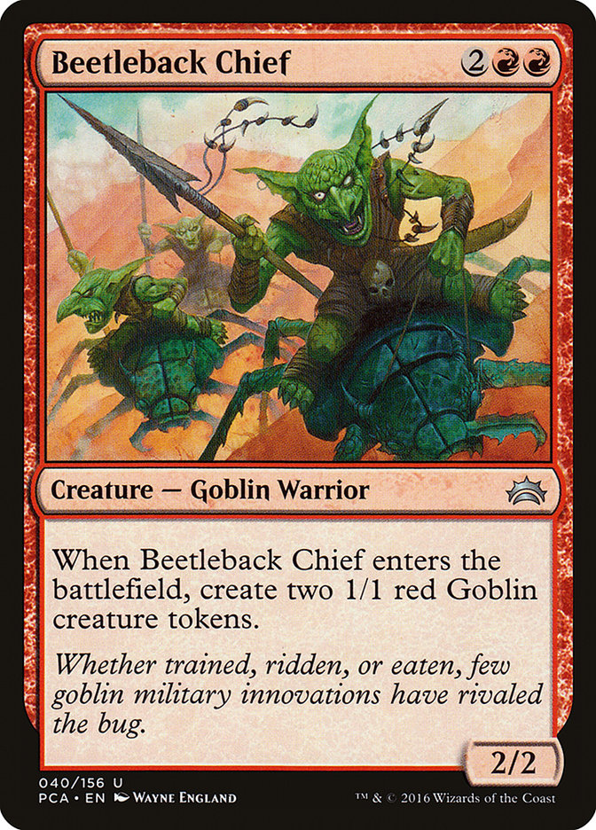 Beetleback Chief [Planechase Anthology] (PCA 40)