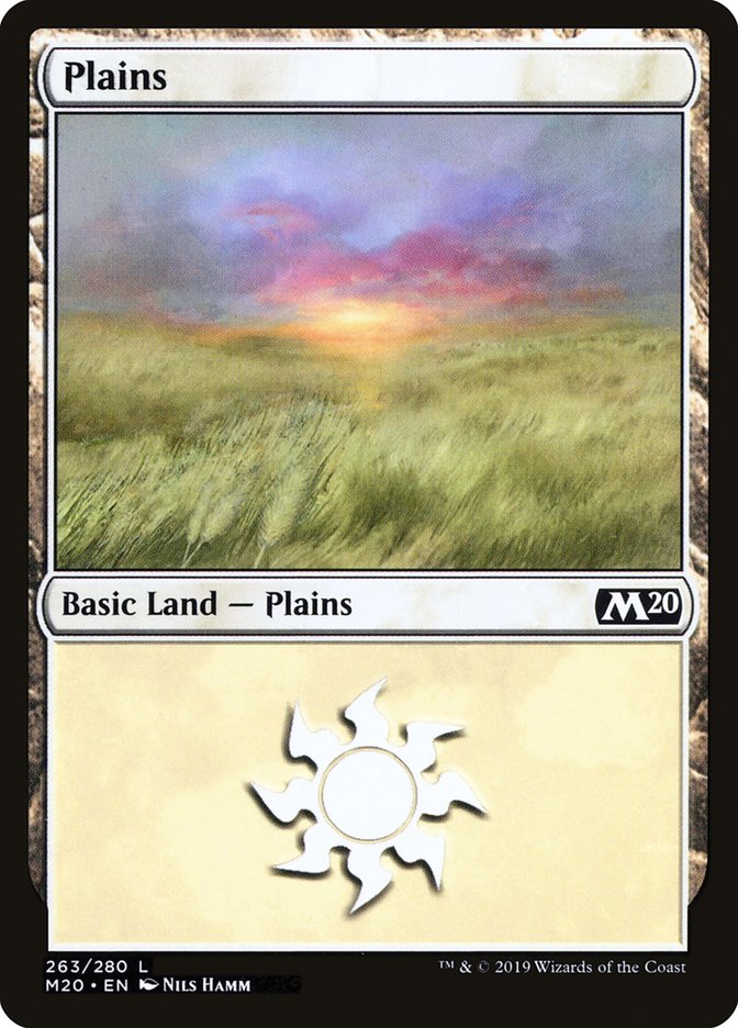Plains (#263) [Core Set 2020] (M20 263)