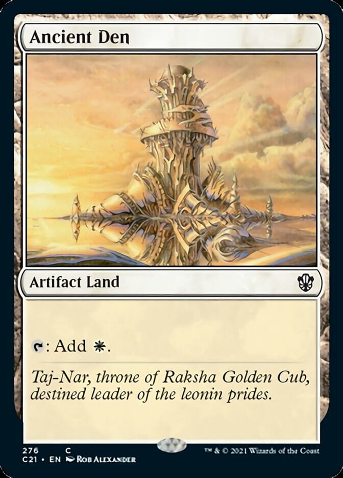 Ancient Den [Commander 2021] (C21 276)