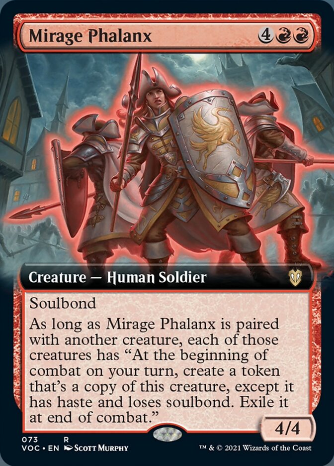 Mirage Phalanx (Extended) [Innistrad: Crimson Vow Commander] (VOC 73)