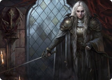 Thalia, Guardian of Thraben Art Card [Innistrad: Crimson Vow Art Series] (AVOW 18)