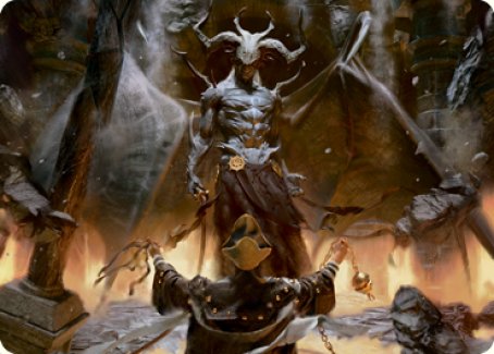 Ormendahl, the Corrupter Art Card [Innistrad: Midnight Hunt Art Series] (AMID 38)