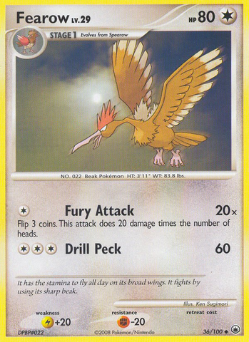 Fearow (36/100) [Diamond & Pearl: Majestic Dawn]