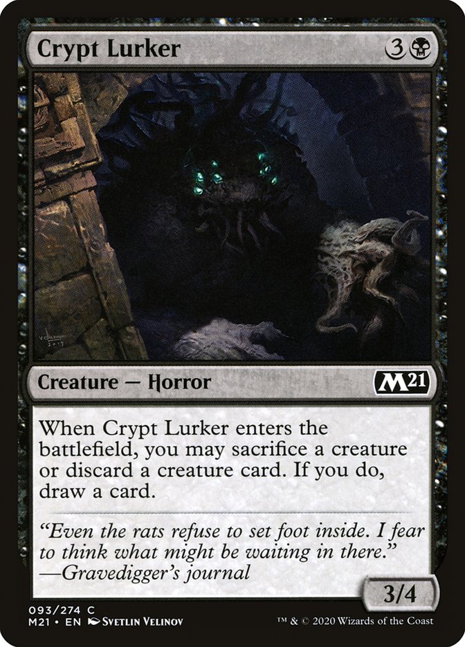 Crypt Lurker [Core Set 2021] (M21 93)