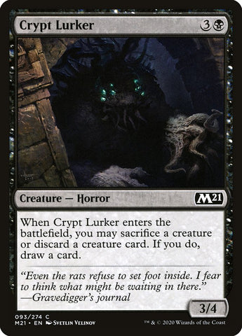 Crypt Lurker [Core Set 2021] (M21 93)