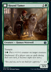 Hound Tamer // Untamed Pup [Innistrad: Midnight Hunt] (MID 187)