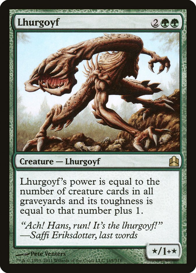 Lhurgoyf [Commander 2011] (CMD 165)
