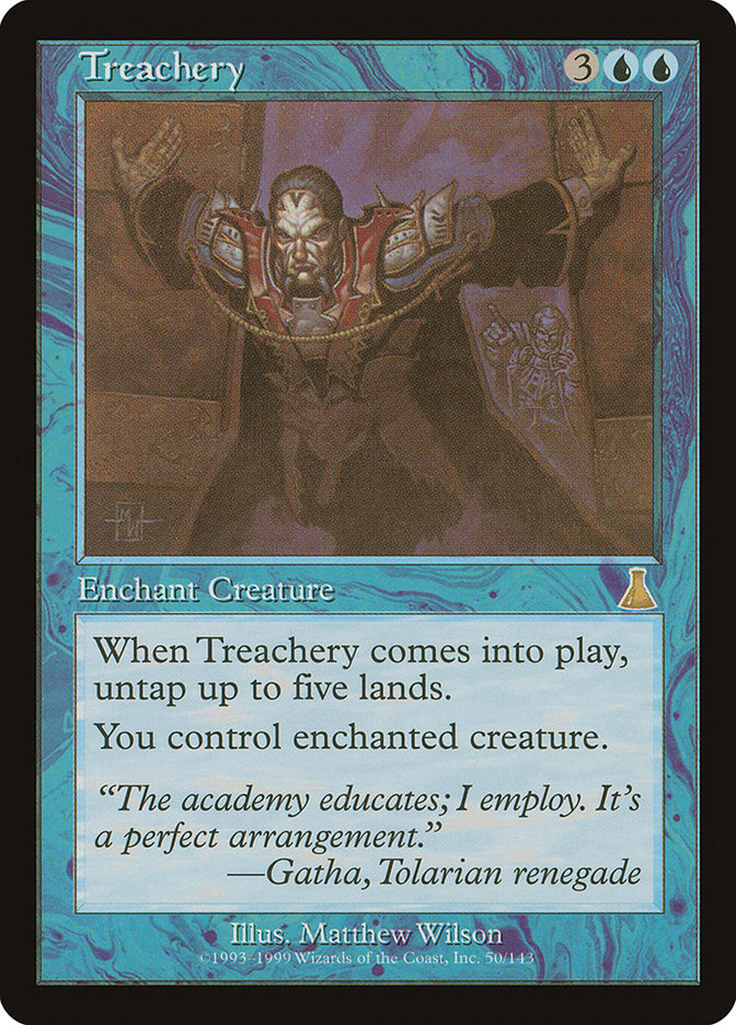 Treachery [Urza's Destiny] (UDS 50)