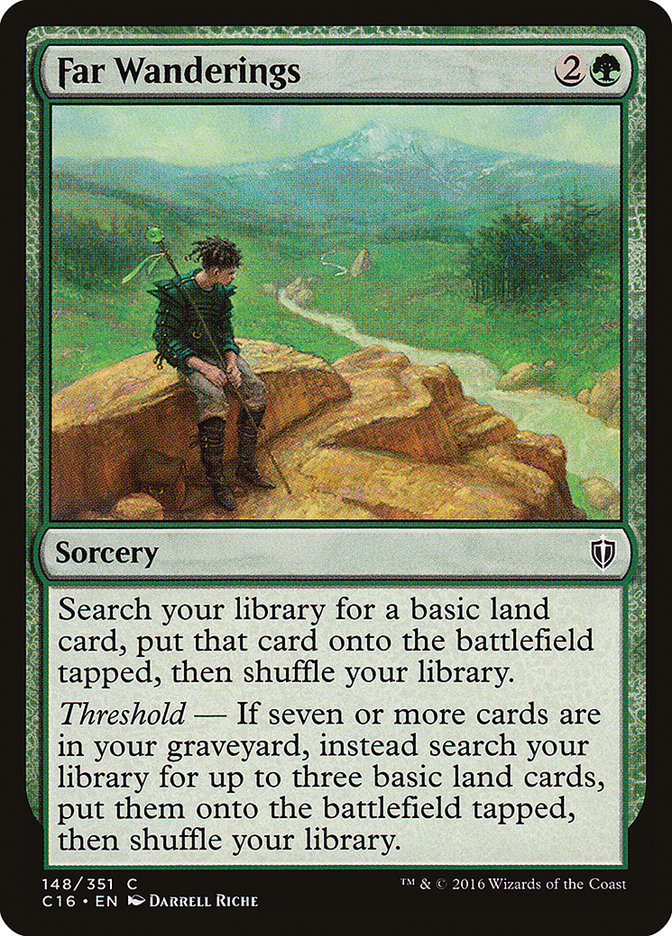 Far Wanderings [Commander 2016] (C16 148)
