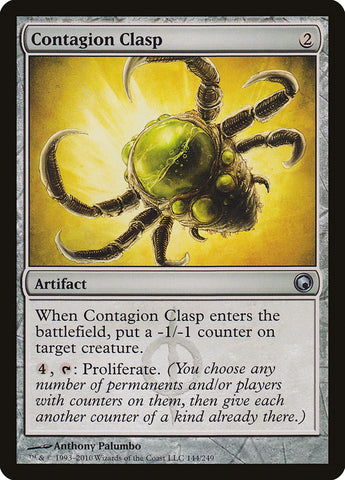 Contagion Clasp [Scars of Mirrodin] (SOM 144)