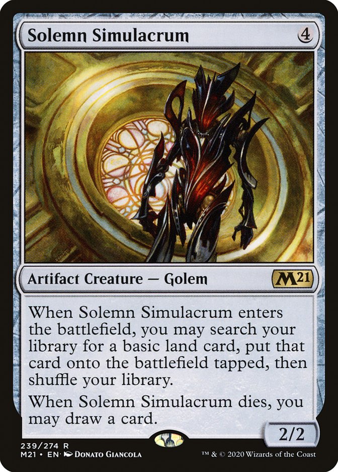 Solemn Simulacrum [Core Set 2021] (M21 239)
