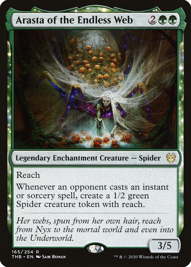 Arasta of the Endless Web [Theros Beyond Death] (THB 165)