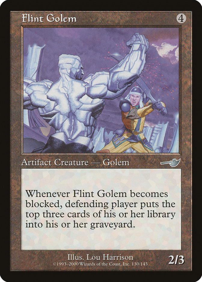 Flint Golem [Nemesis] (NEM 130)
