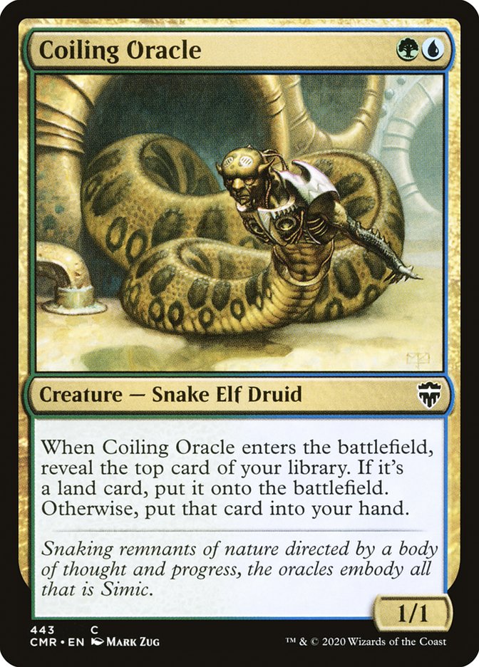 Coiling Oracle [Commander Legends] (CMR 443)
