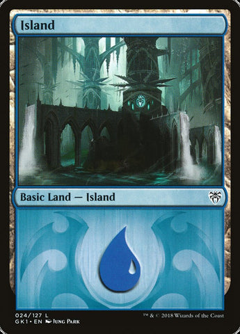 Island (#24) [Guilds of Ravnica Guild Kit] (GK1 24)