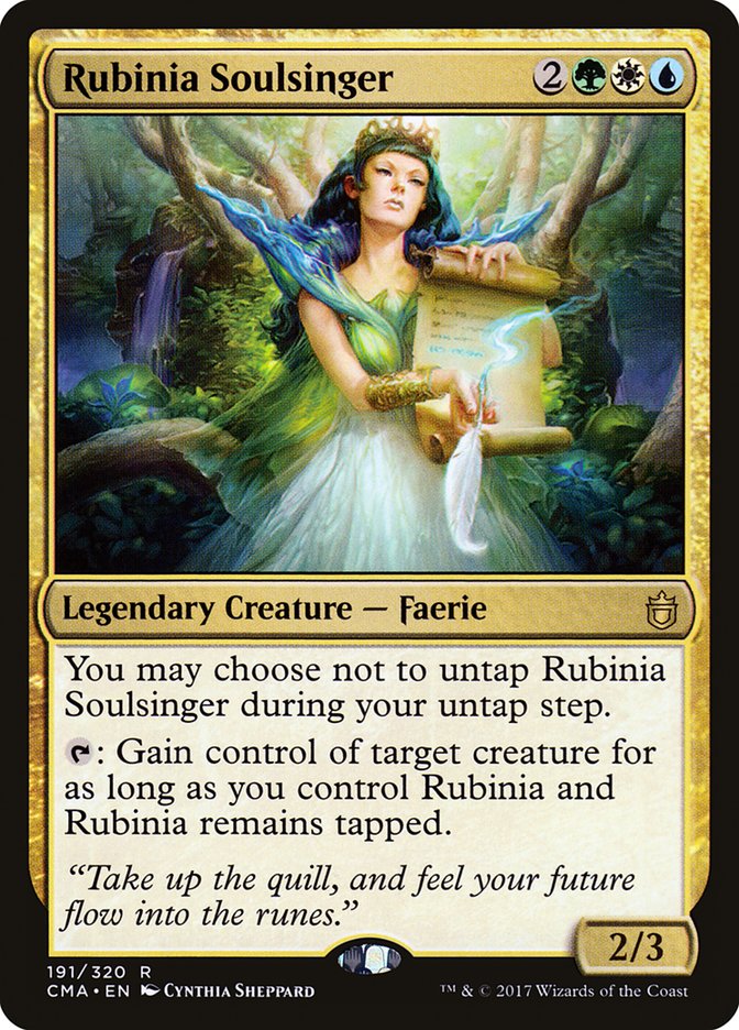 Rubinia Soulsinger [Commander Anthology] (CMA 191)