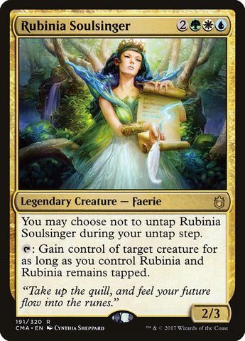 Rubinia Soulsinger [Commander Anthology] (CMA 191)