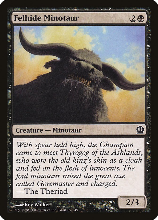 Felhide Minotaur [Theros] (THS 87)