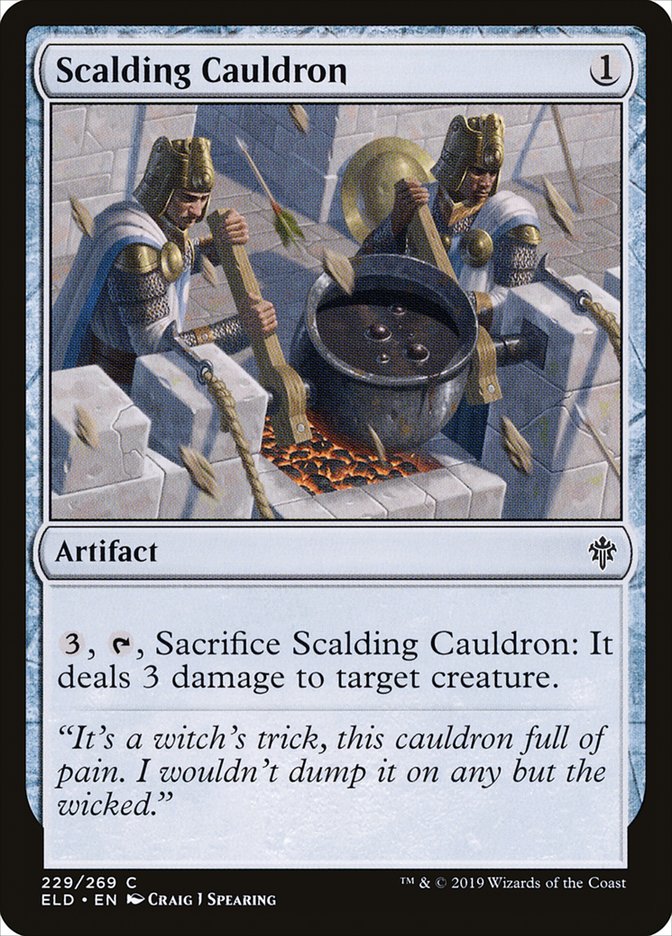 Scalding Cauldron [Throne of Eldraine] (ELD 229)