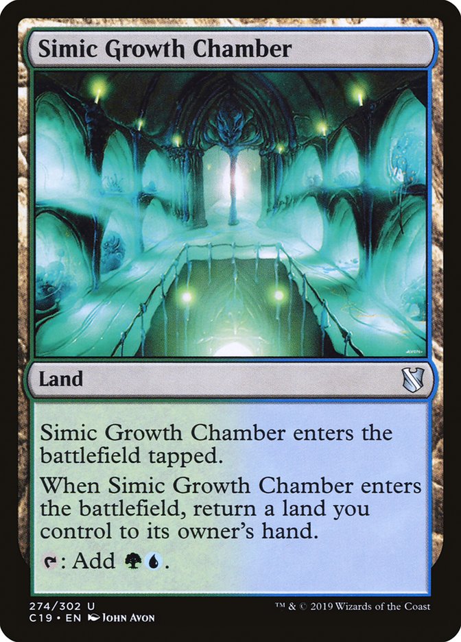 Simic Growth Chamber [Commander 2019] (C19 274)