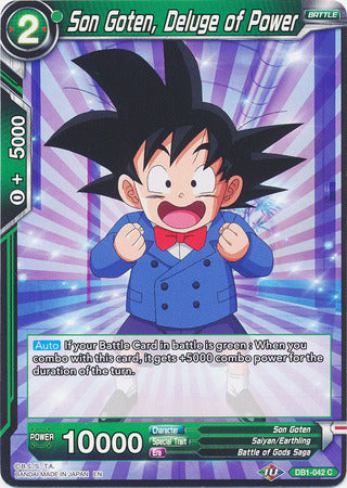 Son Goten, Deluge of Power [DB1-042]