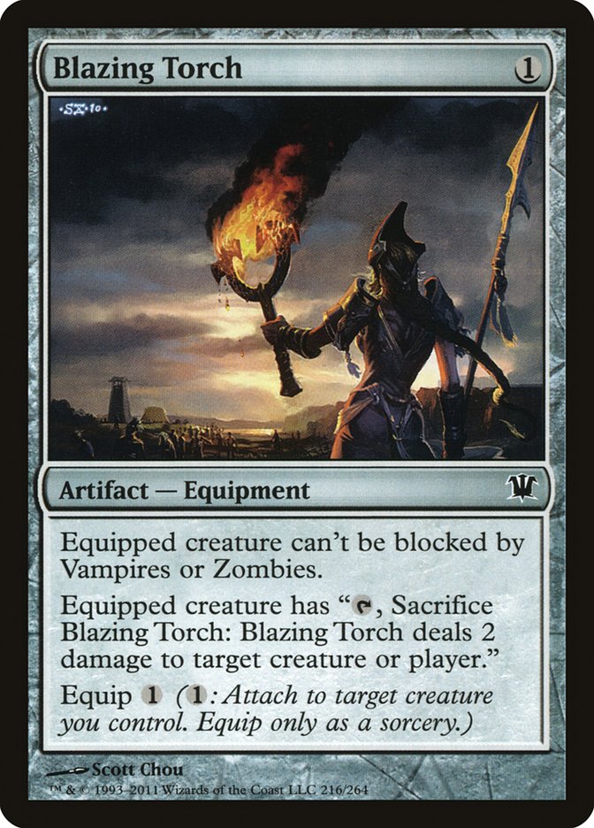 Blazing Torch [Innistrad] (ISD 216)