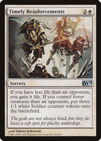 Timely Reinforcements [Magic 2012] (M12 40)
