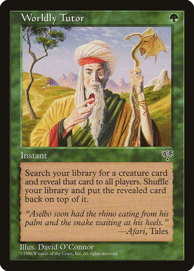 Worldly Tutor [Mirage] (MIR 255)