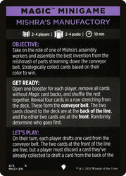 Mishra's Manufactory (Magic Minigame) [Modern Horizons 2 Minigame] (MMH2 3)