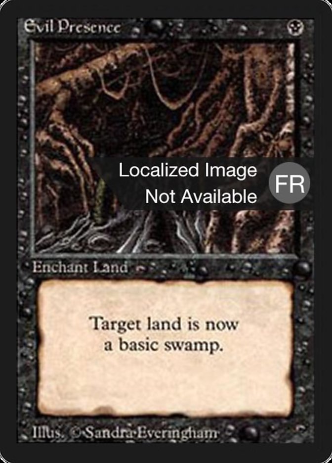 Evil Presence [Foreign Black Border] (FBB 110)