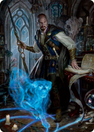 Mordenkainen Art Card [Dungeons & Dragons: Adventures in the Forgotten Realms Art Series] (AAFR 75)