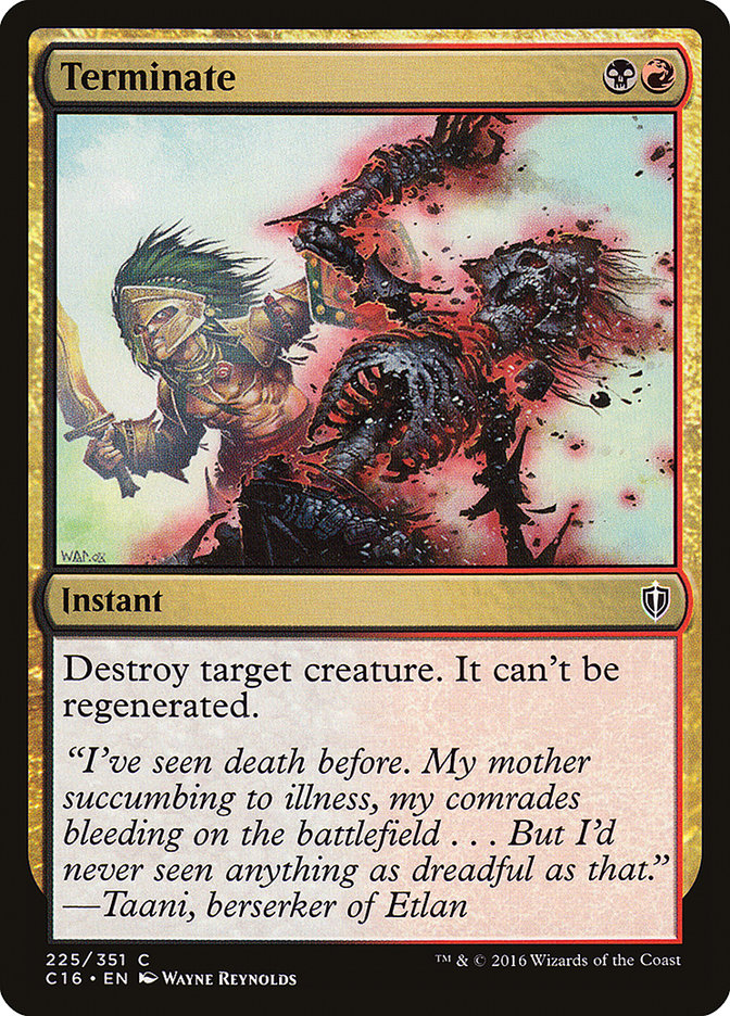 Terminate [Commander 2016] (C16 225)