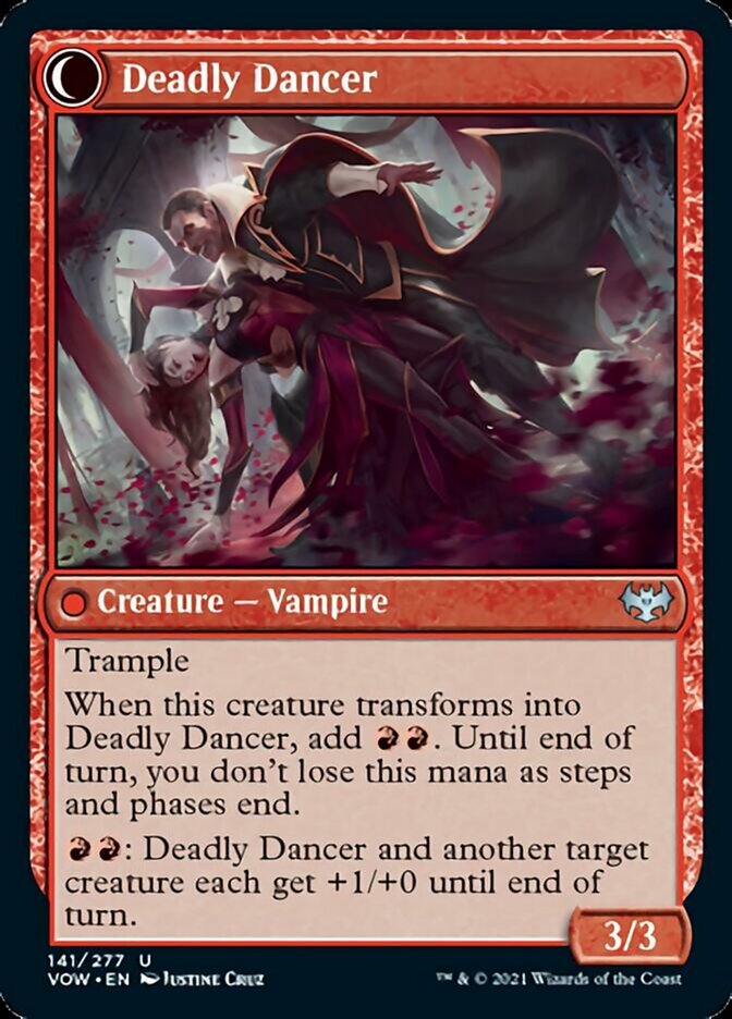 Alluring Suitor // Deadly Dancer [Innistrad: Crimson Vow] (VOW 141)