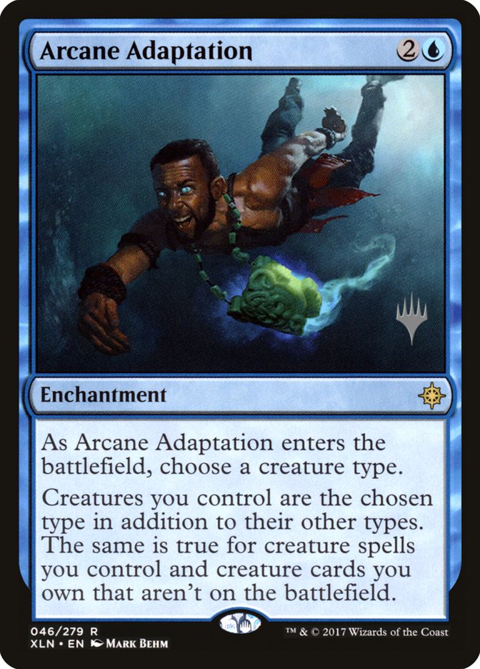 Arcane Adaptation (Promo Pack) [Ixalan Promos] (PXLN 46P)