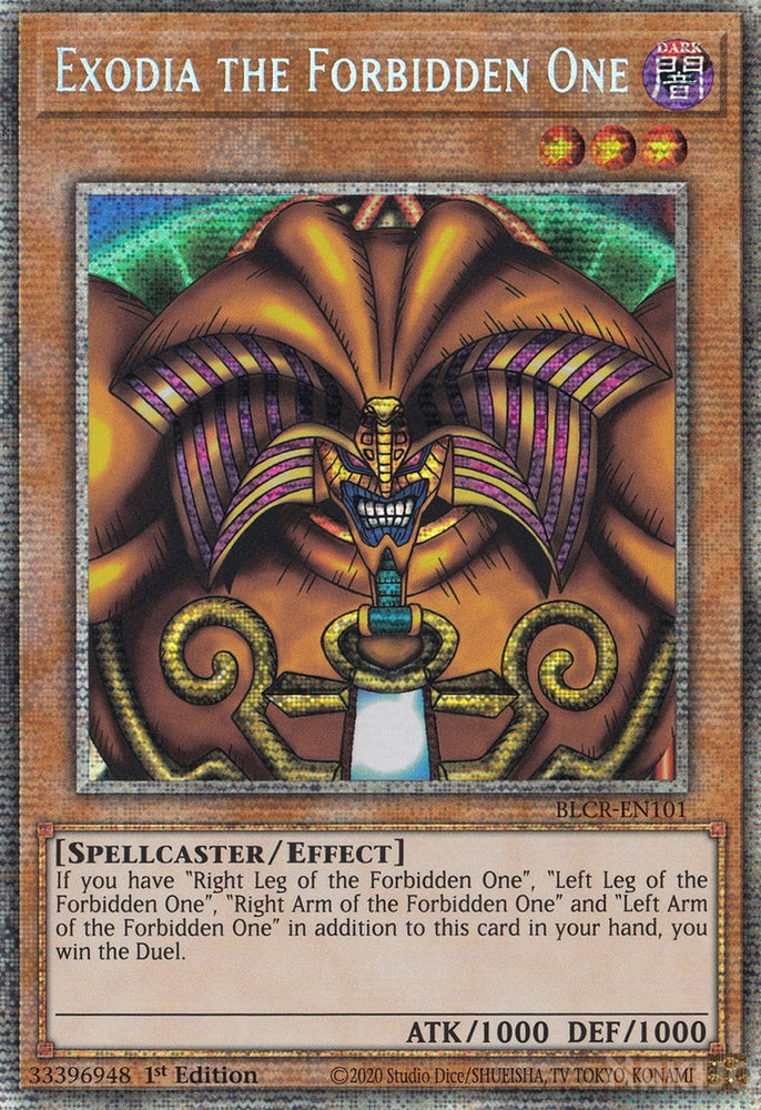 Exodia the Forbidden One Starlight Rare