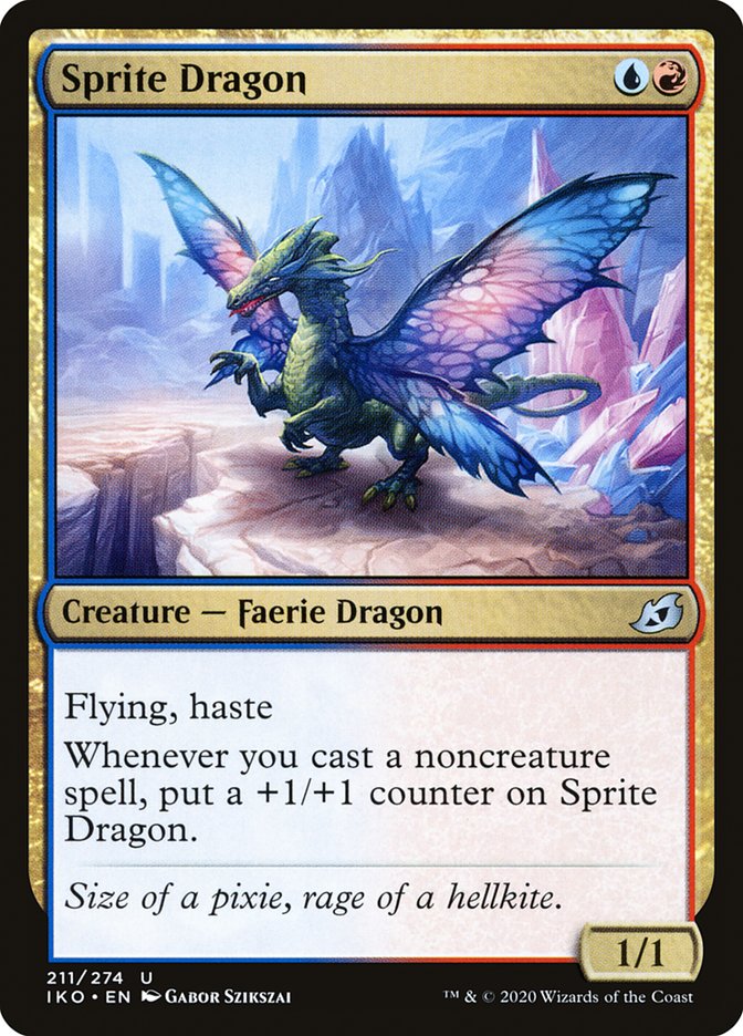Sprite Dragon [Ikoria: Lair of Behemoths] (IKO 211)