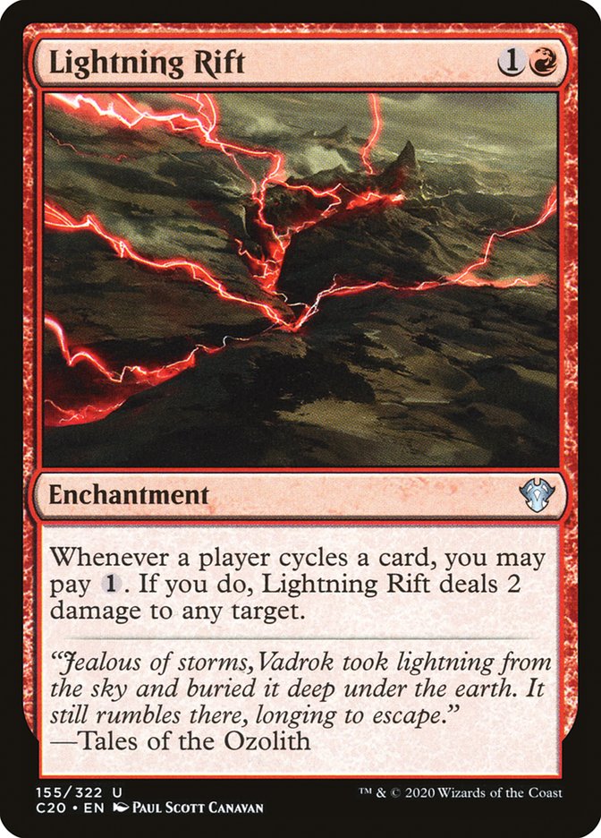 Lightning Rift [Commander 2020] (C20 155)
