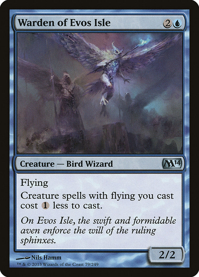 Warden of Evos Isle [Magic 2014] (M14 79)