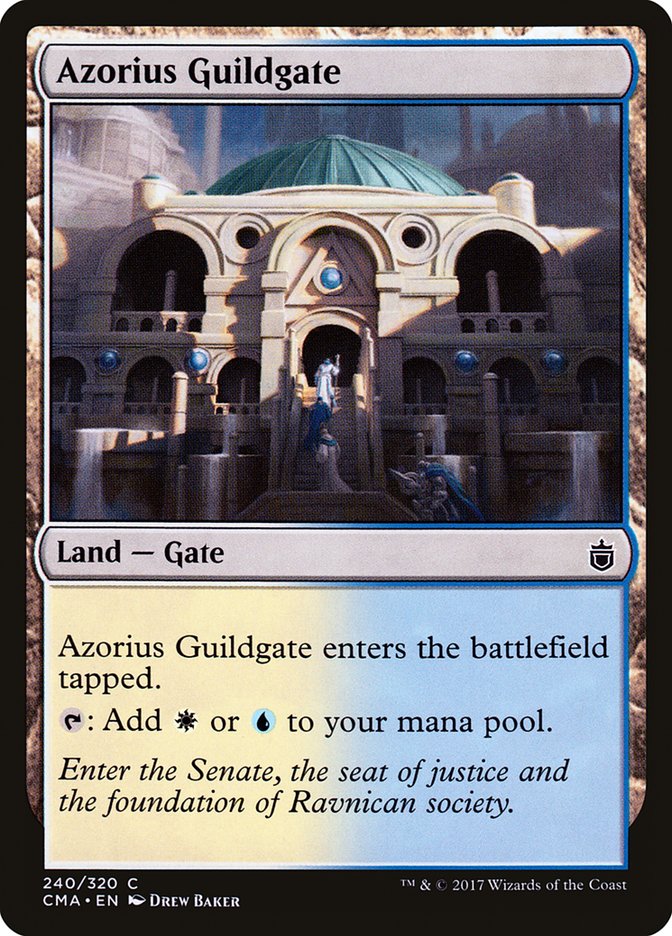Azorius Guildgate [Commander Anthology] (CMA 240)