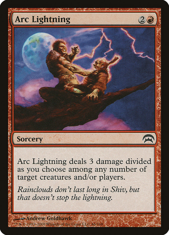 Arc Lightning [Planechase] (HOP 46)