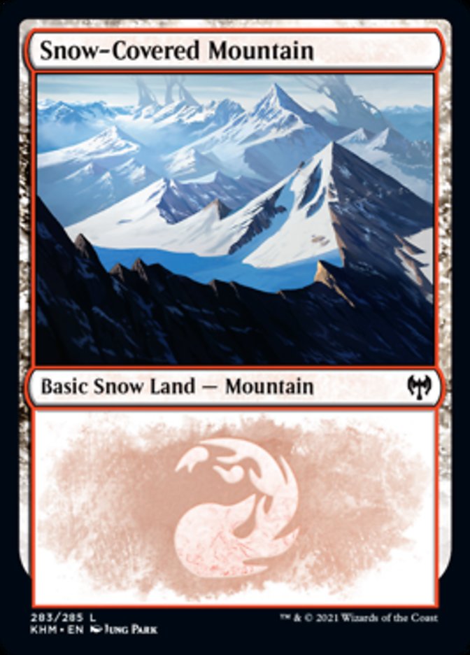 Snow-Covered Mountain (283) [Kaldheim] (KHM 283)