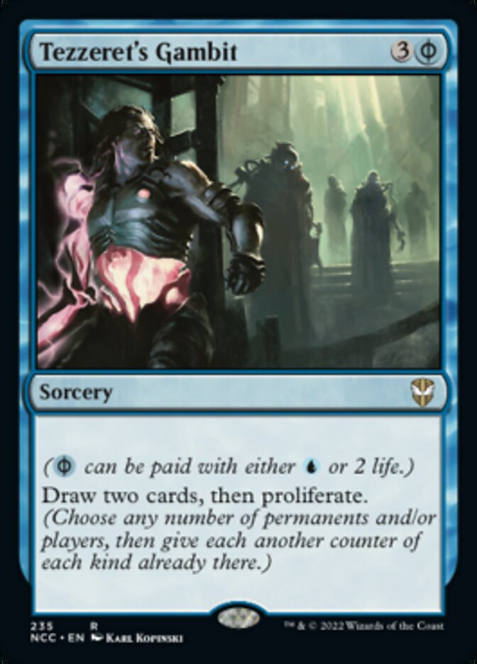 Tezzeret's Gambit [Streets of New Capenna Commander] (NCC 235)