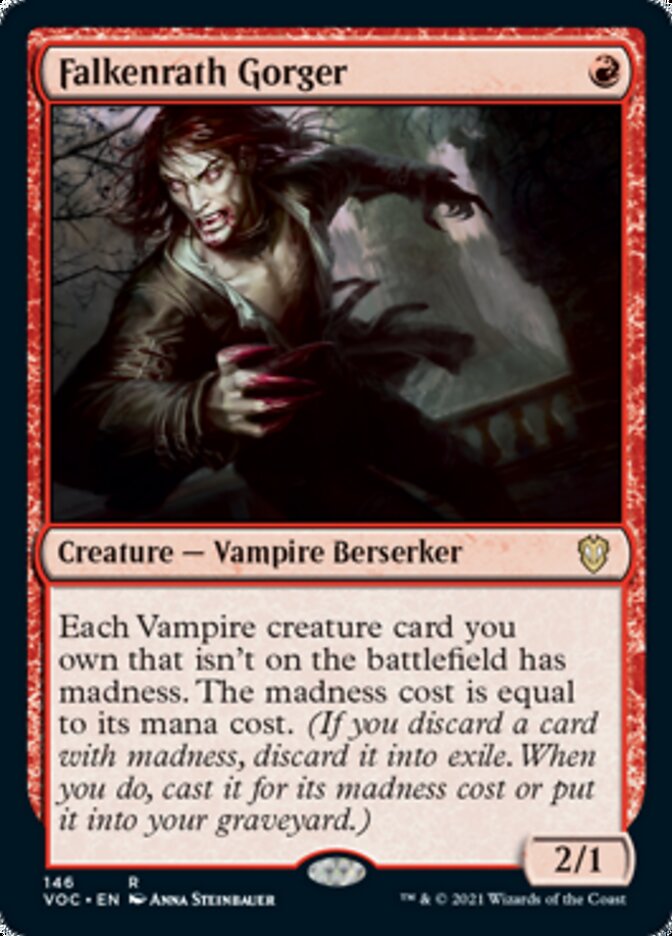 Falkenrath Gorger [Innistrad: Crimson Vow Commander] (VOC 146)