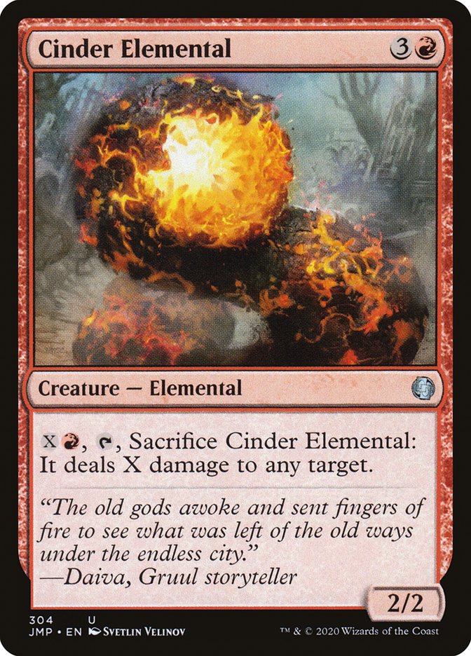 Cinder Elemental [Jumpstart] (JMP 304)