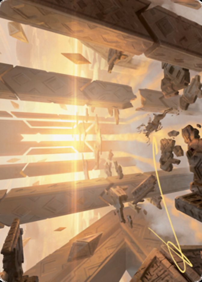 Skyclave Basilica // Skyclave Basilica (Art Series) [Zendikar Rising Art Series] (AZNR 44)