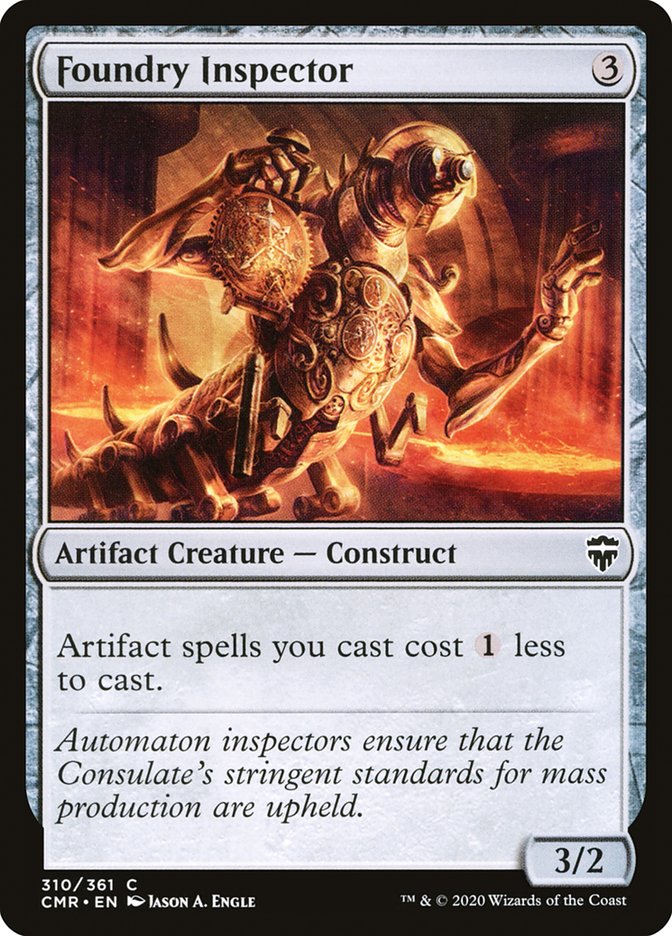 Foundry Inspector [Commander Legends] (CMR 310)