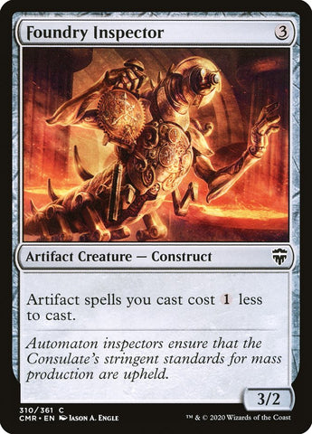 Foundry Inspector [Commander Legends] (CMR 310)